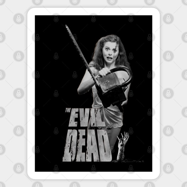 The Evil Dead, Classic Horror, (Version 1) Magnet by The Dark Vestiary